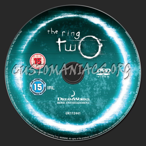 The Ring 2 dvd label