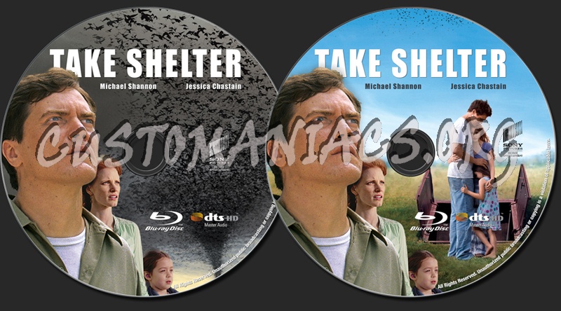 Take Shelter blu-ray label