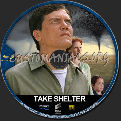 Take Shelter blu-ray label