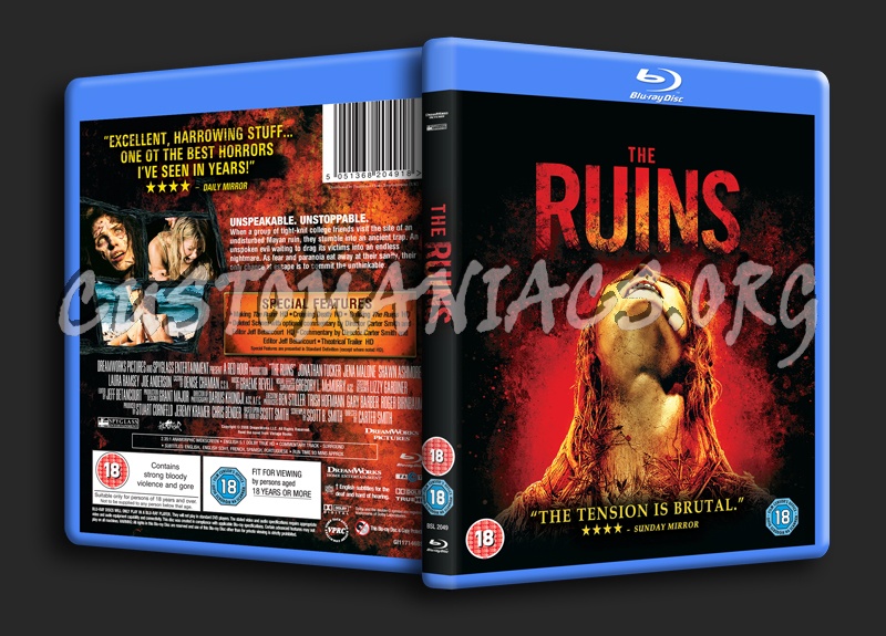 The Ruins blu-ray cover