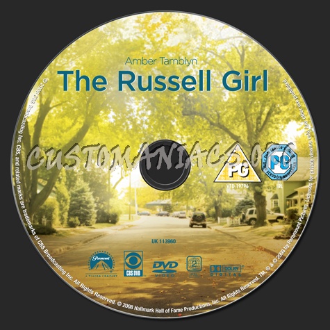 The Russell Girl dvd label