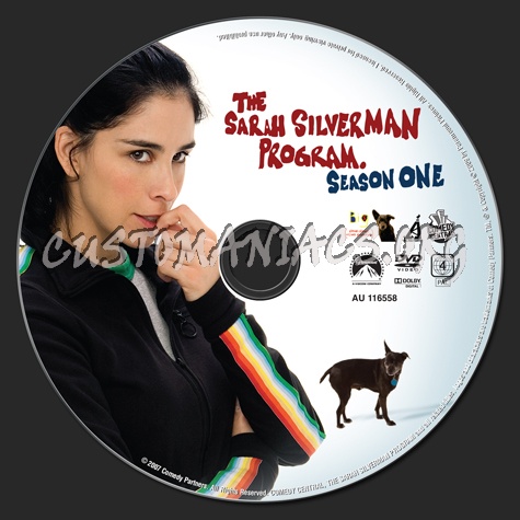 The Sarah Silverman Program Season 1 dvd label