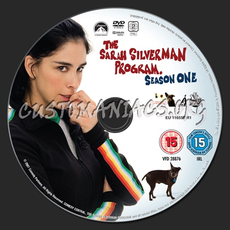 The Sarah Silverman Program Season 1 dvd label