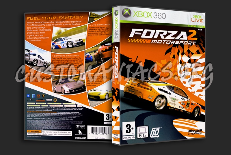 Forza Motorsport 2 dvd cover