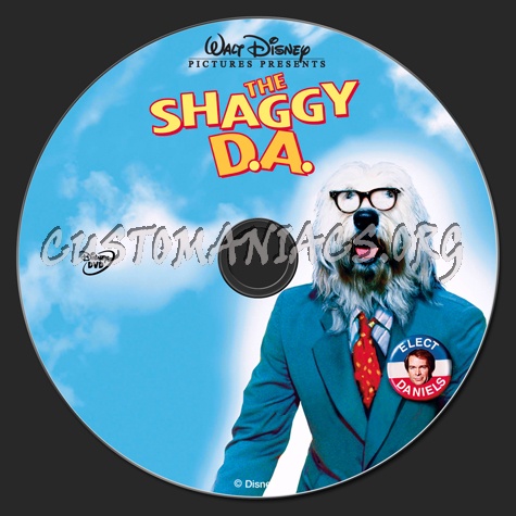 The Shaggy D.A. dvd label