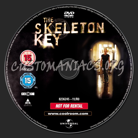 The Skeleton Key dvd label