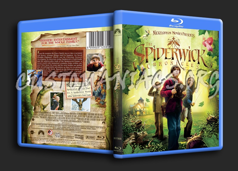 The Spiderwick Chronicles bluray cover DVD Covers & Labels by