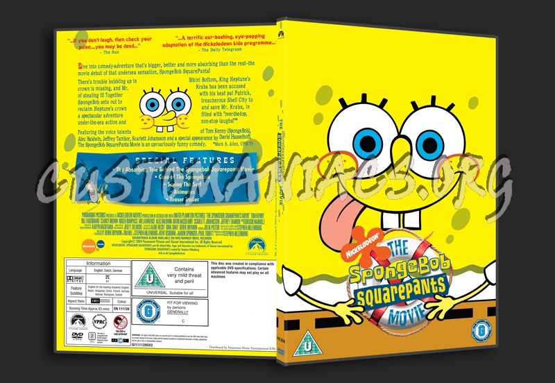 DVD Covers & Labels by Customaniacs - View Single Post - The SpongeBob ...