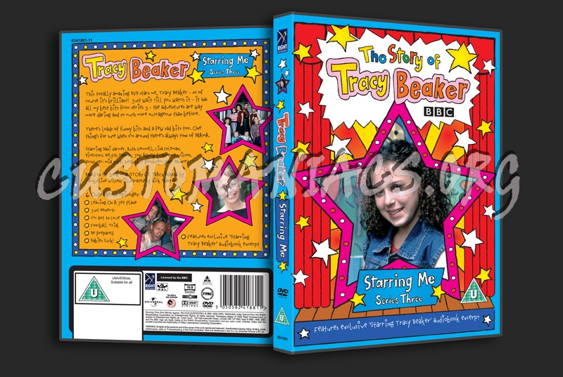 The Story of Tracy Beaker Series 3 Starring Me dvd cover - DVD