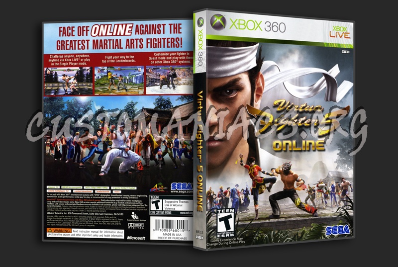 Virtua Fighter 5 dvd cover