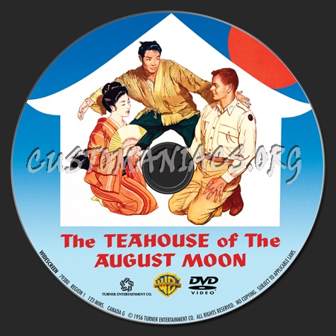 The Teahouse of the August Moon dvd label