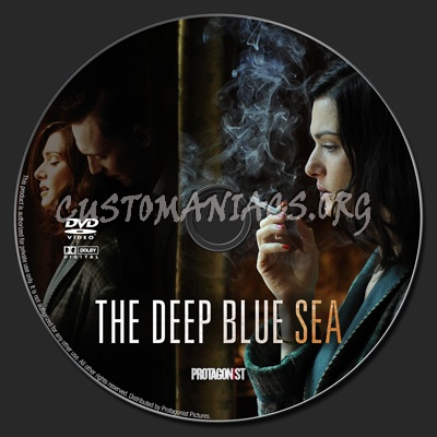 The Deep Blue Sea dvd label