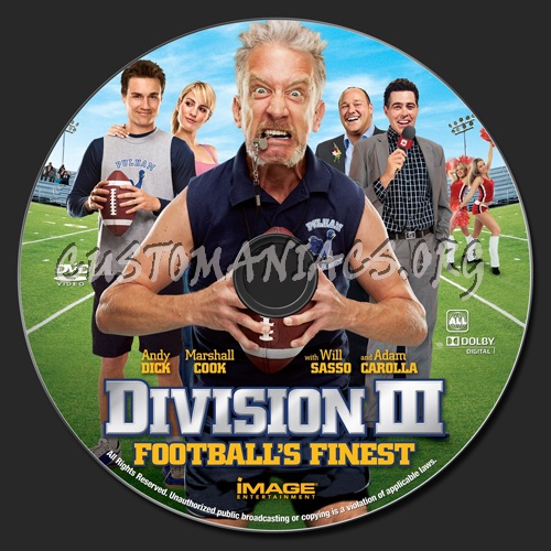 Division III: Football's Finest dvd label