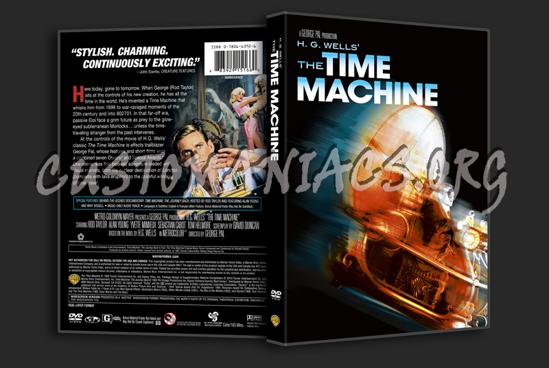 The Time Machine dvd cover