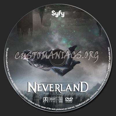 Neverland dvd label