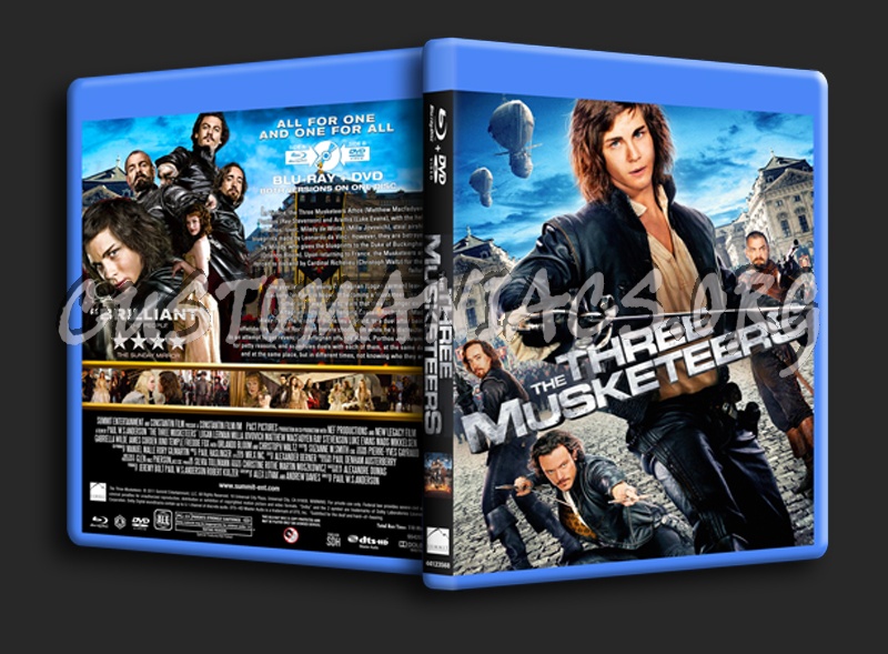 The Three Musketeers blu-ray cover