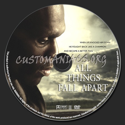 All Things Fall Apart dvd label