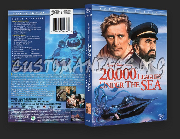 20,000 Leagues Under The Sea dvd cover