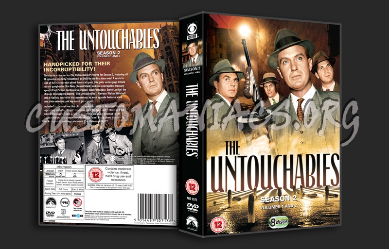 The Untouchables Season 2 dvd cover