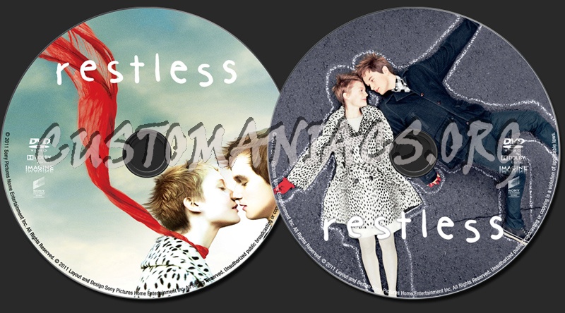 Restless dvd label