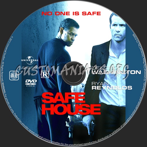 Safe House dvd label