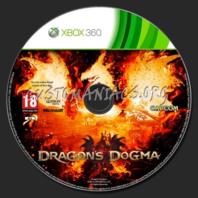 Dragon's Dogma dvd label