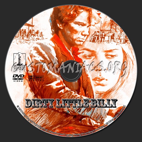 Dirty Little Billy dvd label