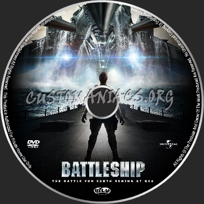 Battleship dvd label