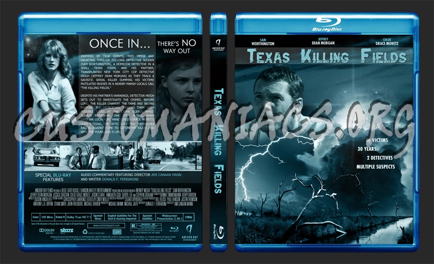 Texas Killing Fields (2011) blu-ray cover