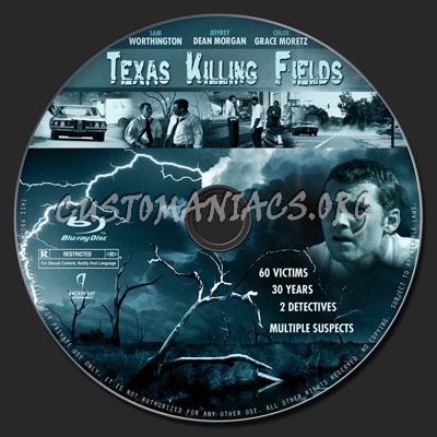 Texas Killing Fields (2011) blu-ray label