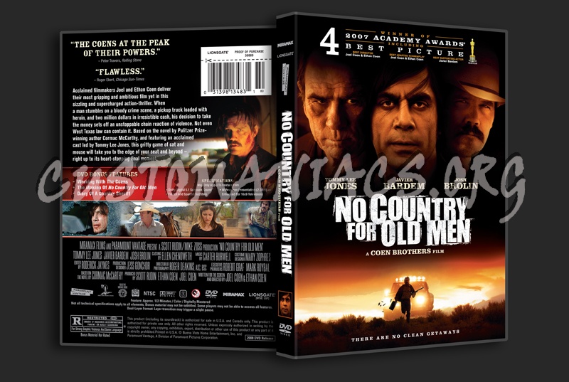 No Country for Old Men dvd cover