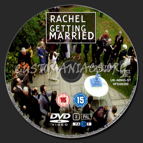 Rachel Getting Married dvd label