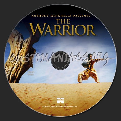 The Warrior dvd label