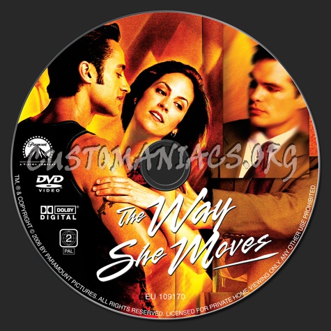 The Way She Moves dvd label