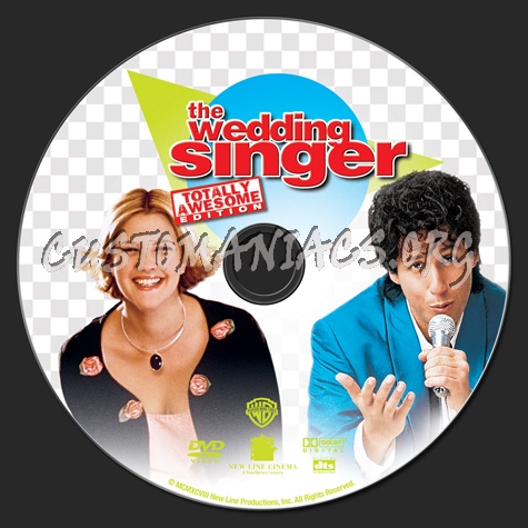 The Wedding Singer dvd label