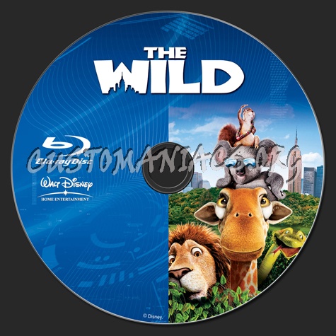 The Wild blu-ray label