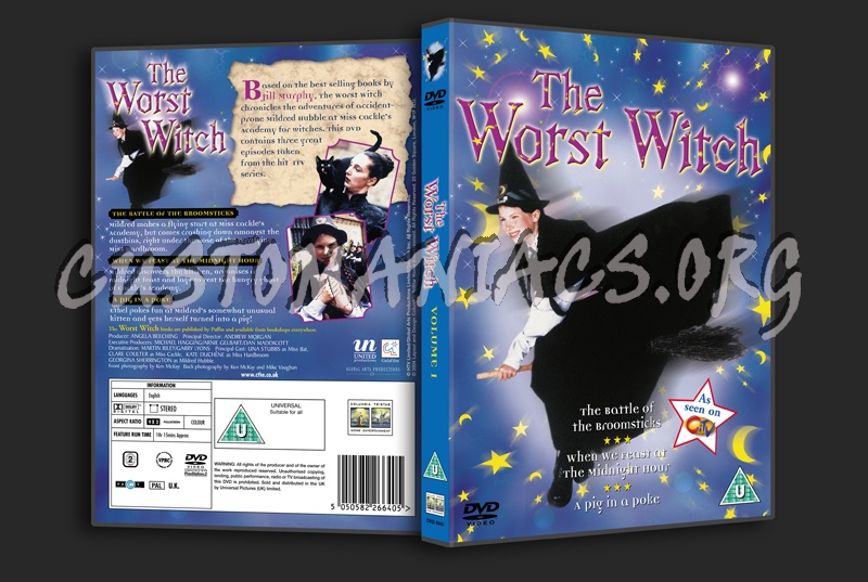 The Worst Witch Volume 1 dvd cover