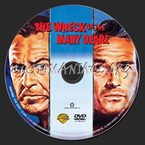 The Wreck of the Mary Deare dvd label