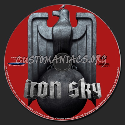 Iron Sky dvd label