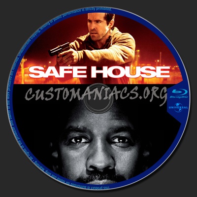 Safe House blu-ray label