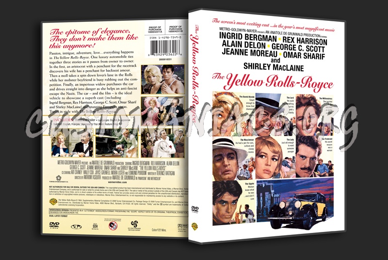 The Yellow Rolls-Royce dvd cover