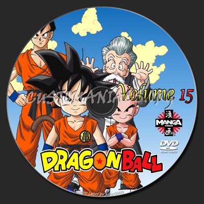 Dragon Ball dvd label