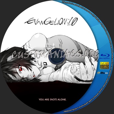 Evangelion: 1.0: You Are (Not) Alone blu-ray label
