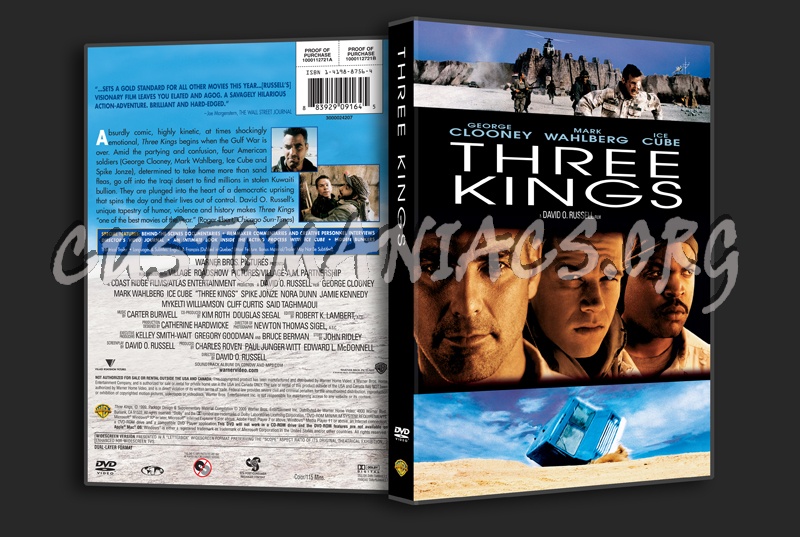 Three Kings dvd cover