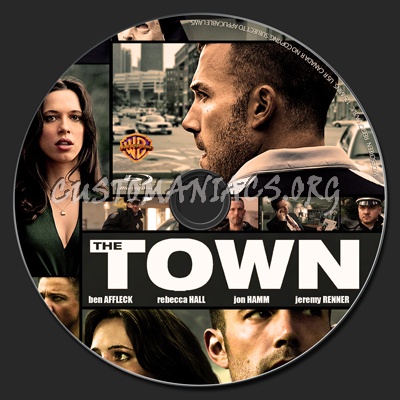 The Town blu-ray label