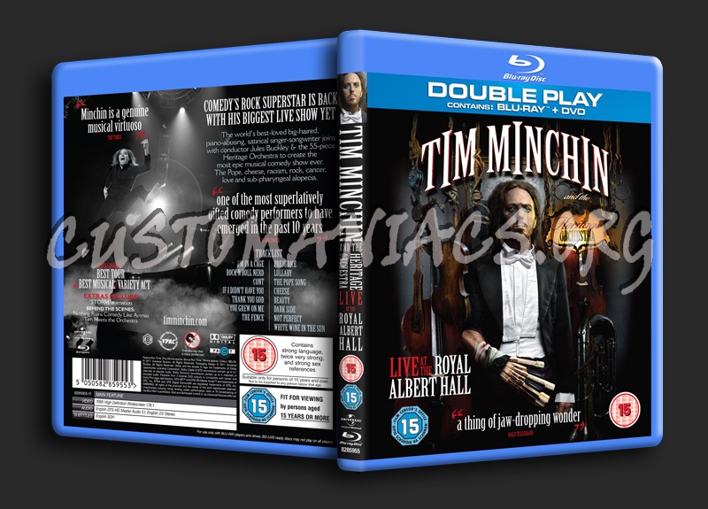 Tim Minchin Live at the Royal Albert Hall blu-ray cover