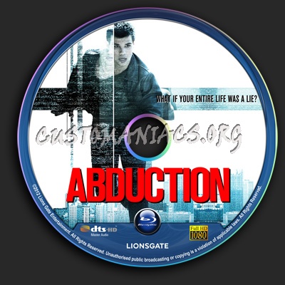 Abduction blu-ray label