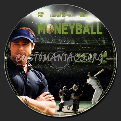 Moneyball (2011) blu-ray label