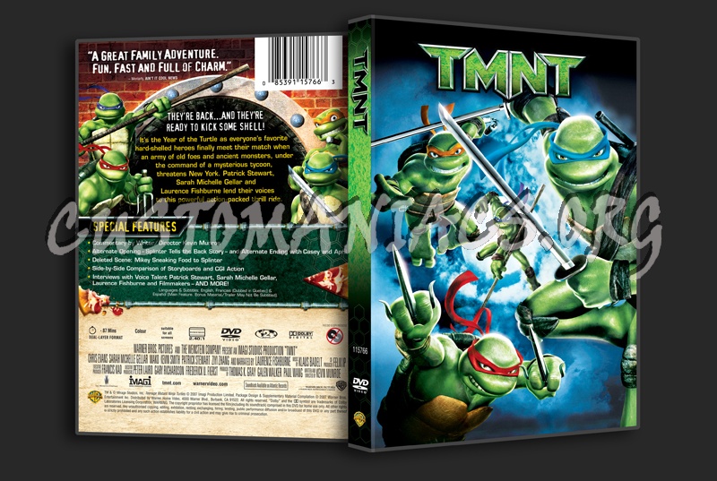 Tmnt (Teenage Mutant Ninja Turtles) dvd cover