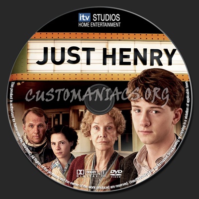 Just Henry dvd label